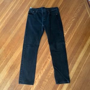 Levi 501 button fly jeans 38 x 36